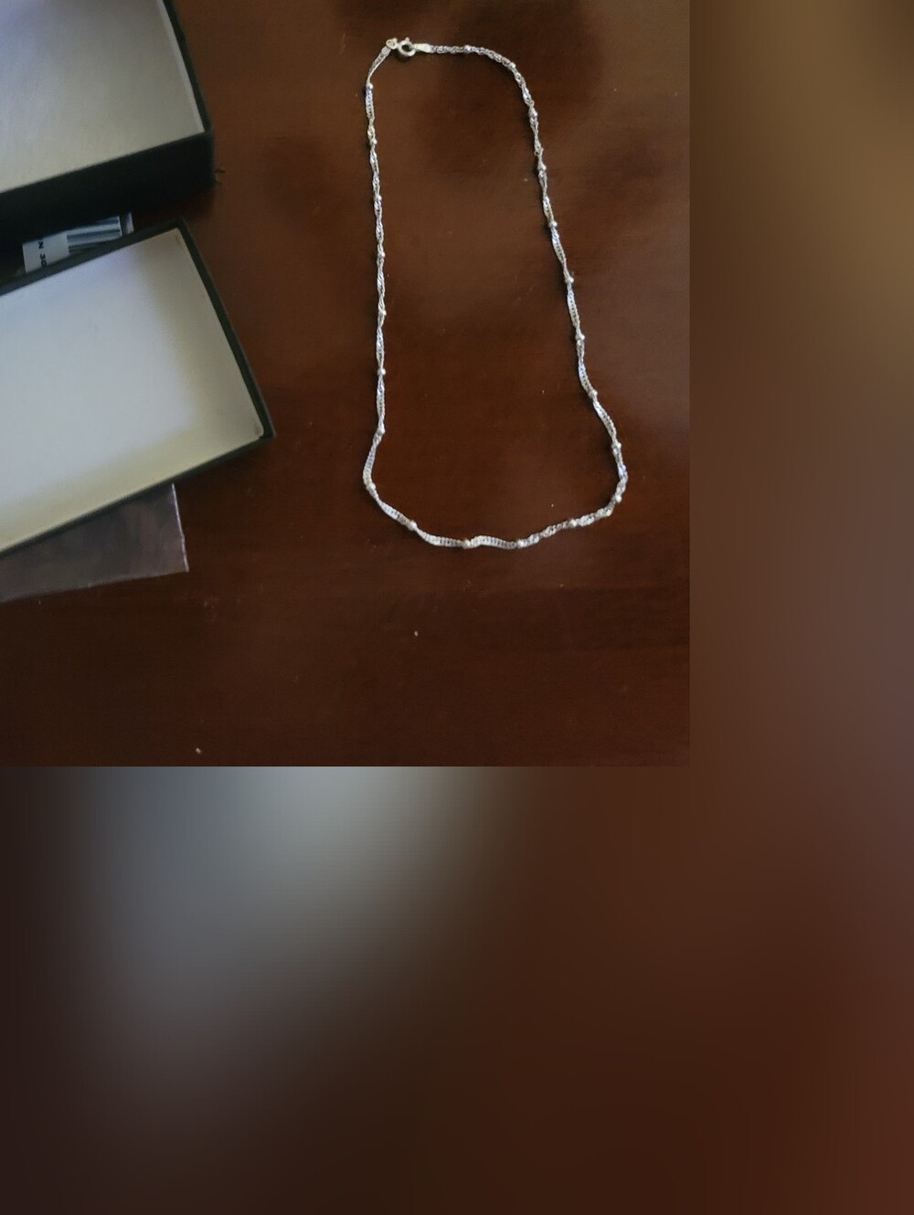 Brand New In Box 14" Sterling Silver chain